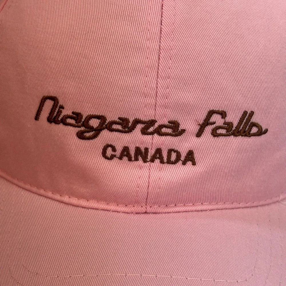 Niagara Falls Canada Womens Pink Unbranded Baseball Hat Souvenir Adjustable OSFM